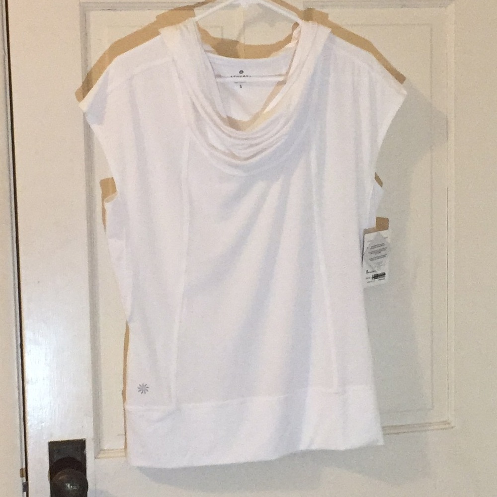 NWT Athleta Sweet Retreat top white size S